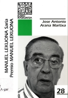 Cubierta del libro Jose Antonio Arana Martixa (Eusko Ikaskuntza, 2011)